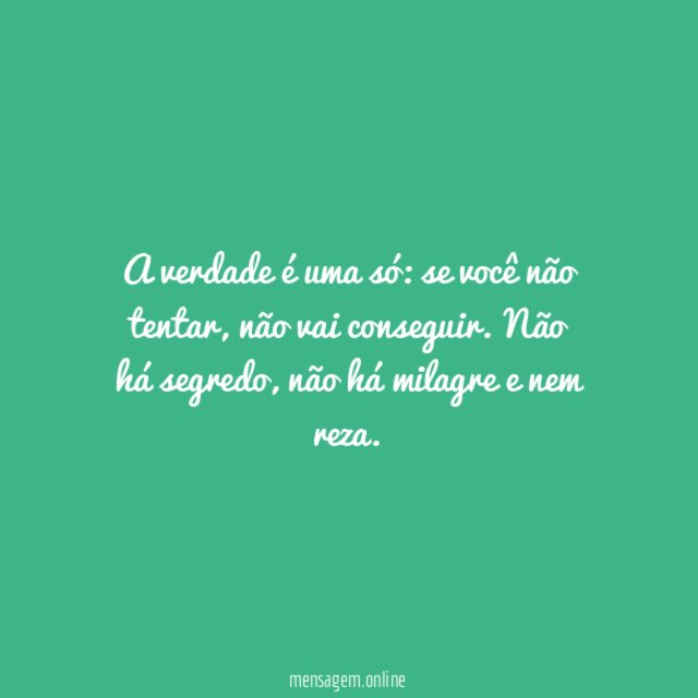 A verdade é uma só