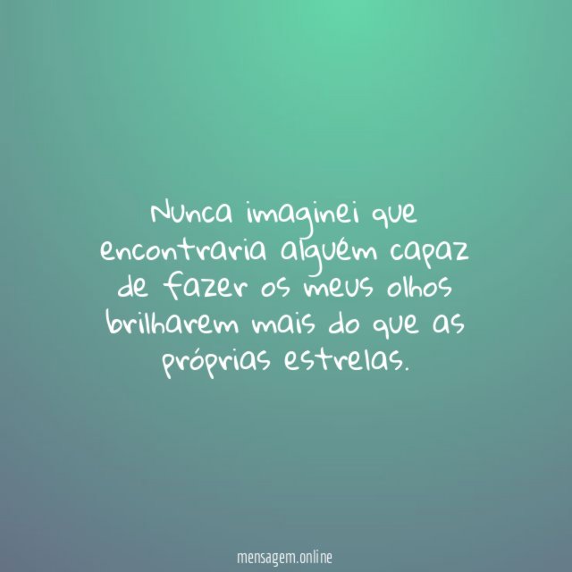 Olhos brilhantes