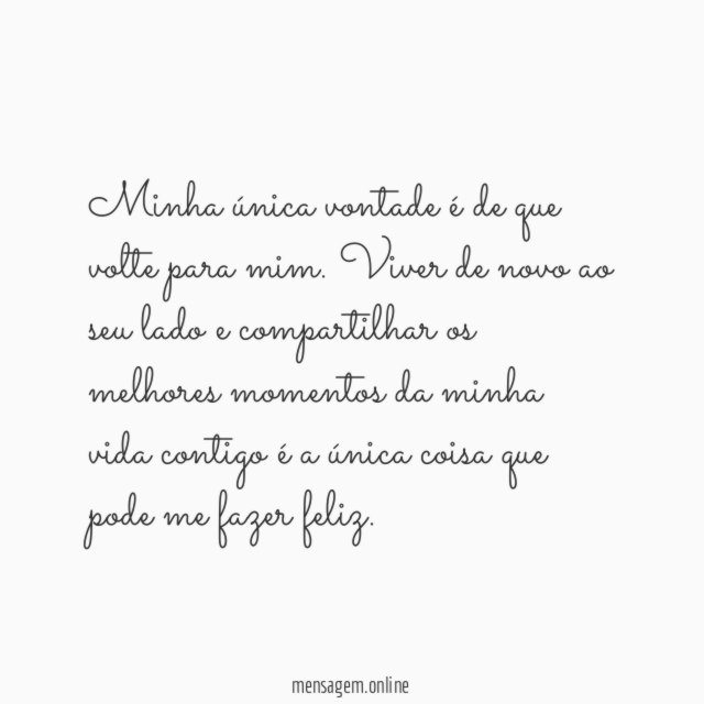 Tudo o que mais quero