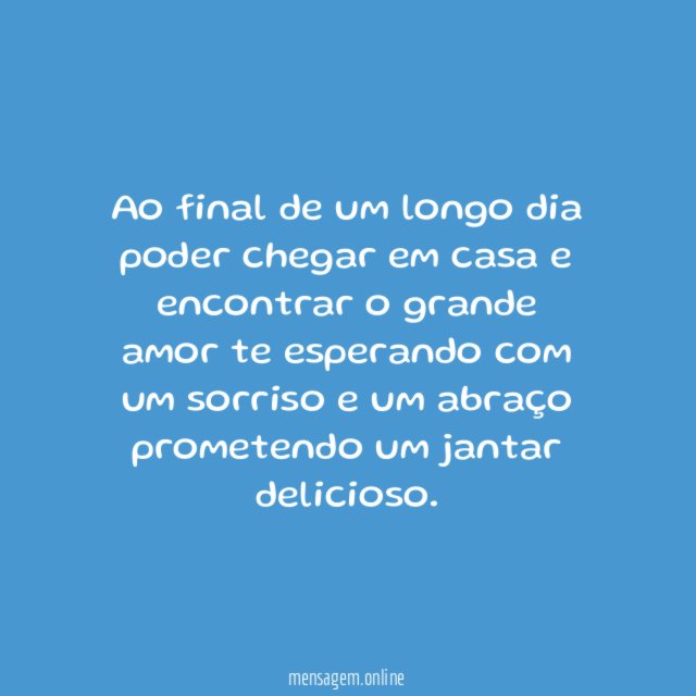 Ter um grande amor