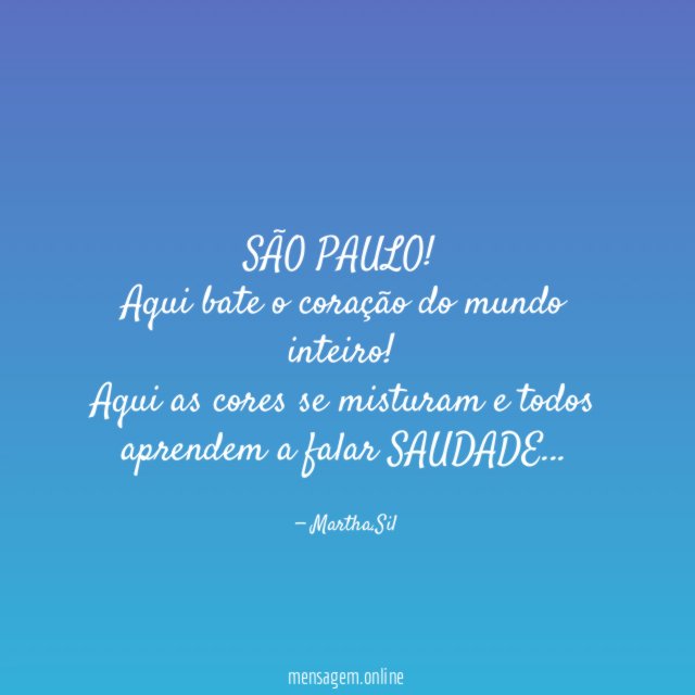 SÃO PAULO