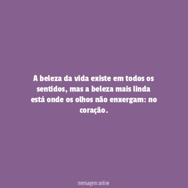A bela vida