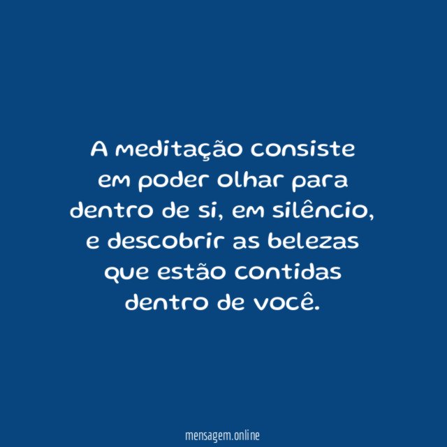 Meditação