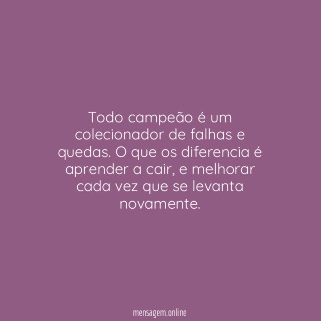 As tentativas que não se vê