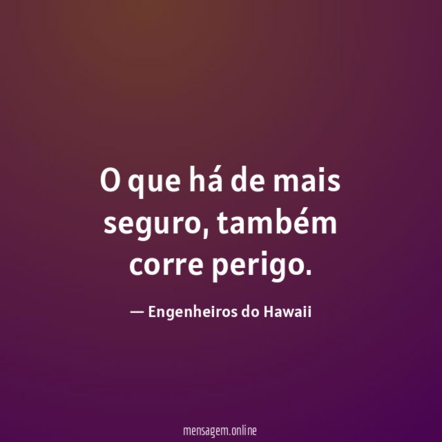 O que há de mais seguro