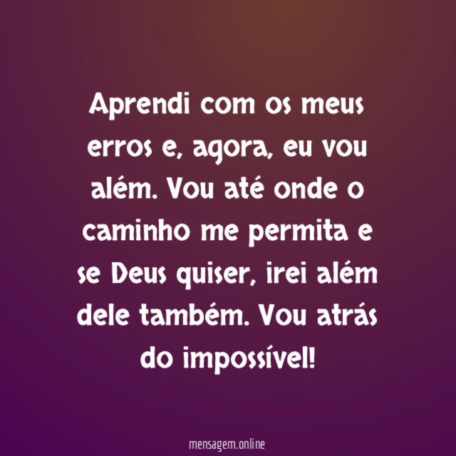 Eu vou além