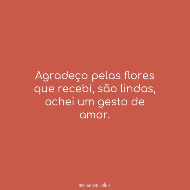 Agradecimento