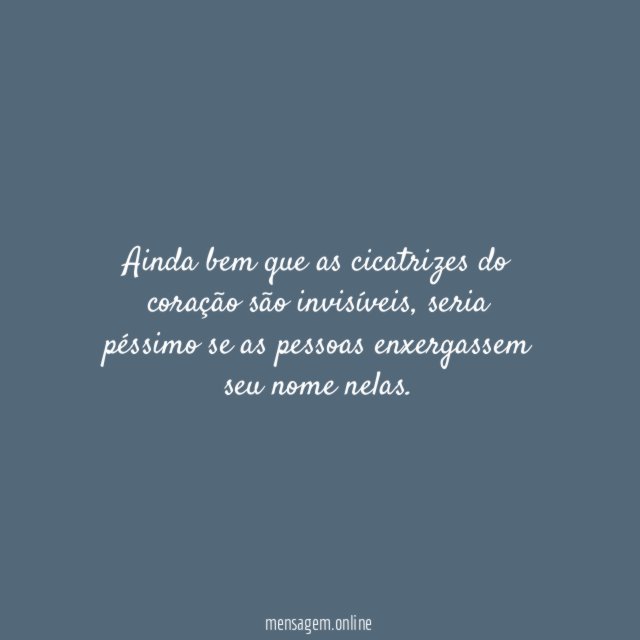 Cicatrizes do coração
