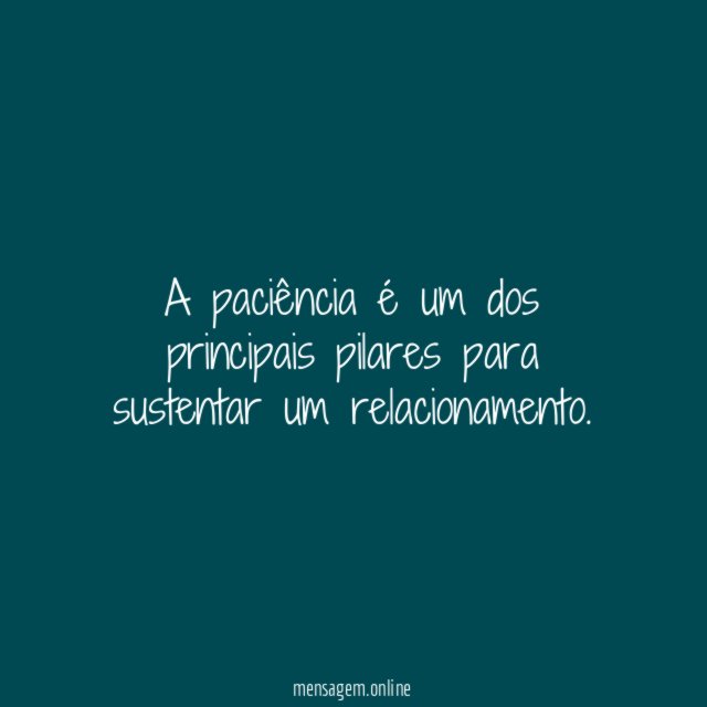 O segredo do relacionamento