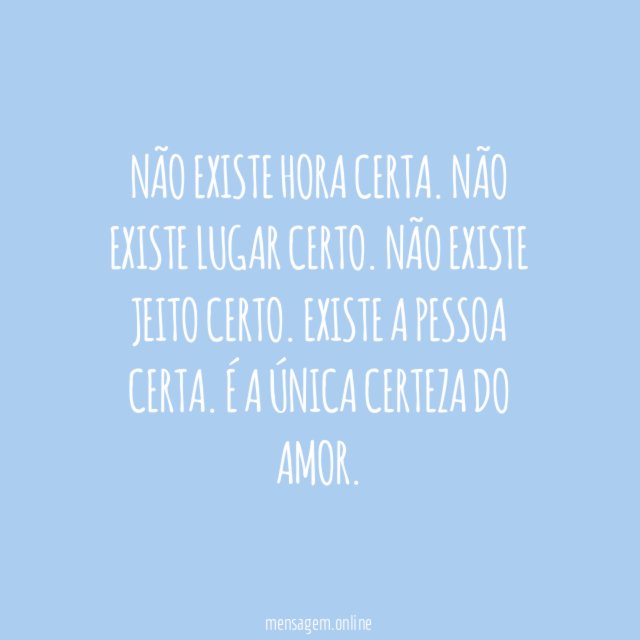 Pessoa certa