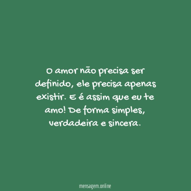 Simplesmente amor