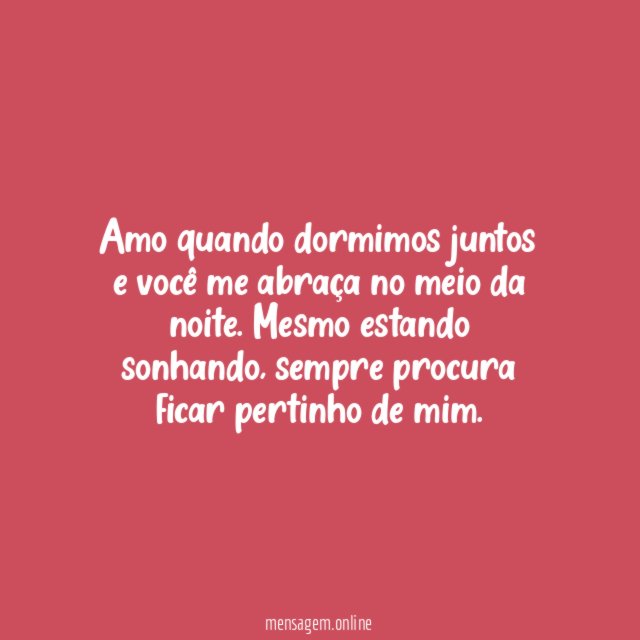Dormir juntos