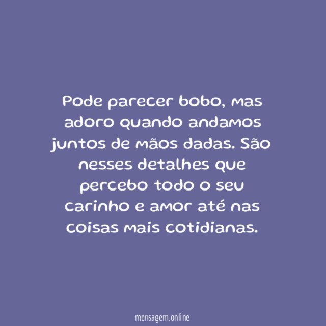 Mãos dadas