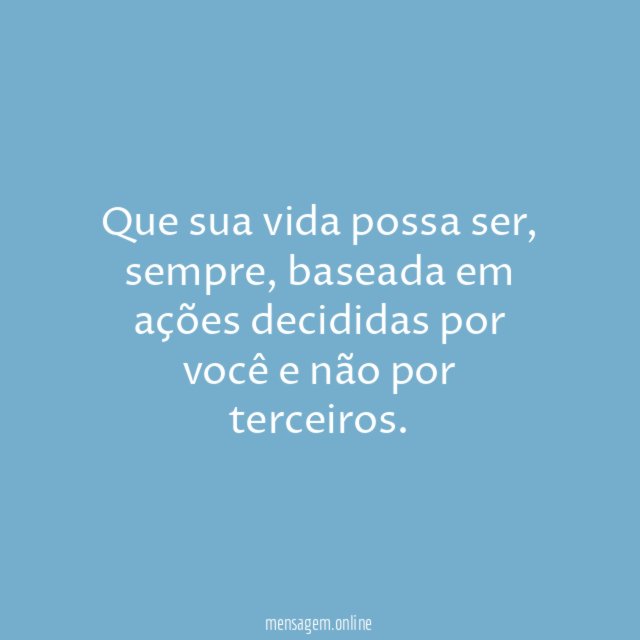 Suas decisões