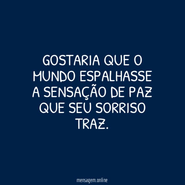 Sorrisos de paz