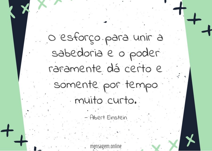 O esforço para unir a sabedoria