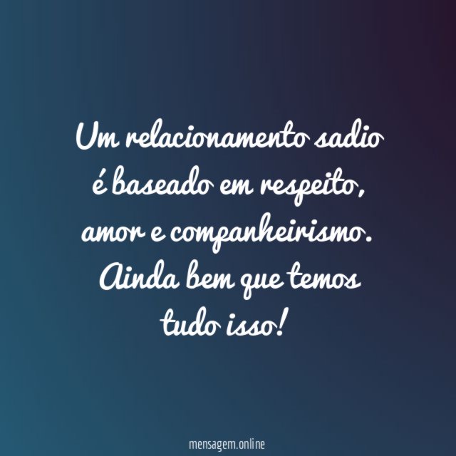 Relacionamento