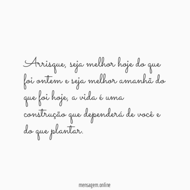 Ser melhor