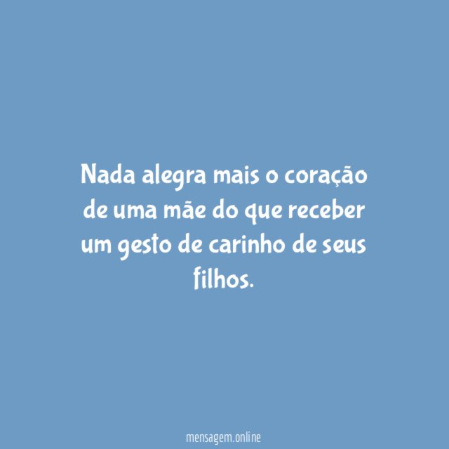 Amor de mãe