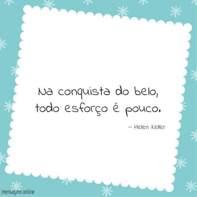 Na conquista do belo
