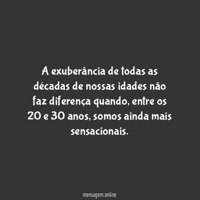 Não faz diferença