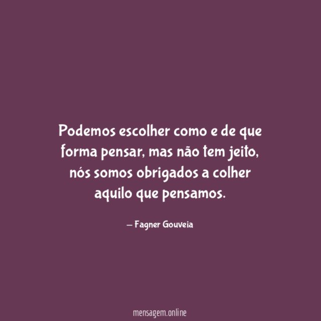 Pensamentos