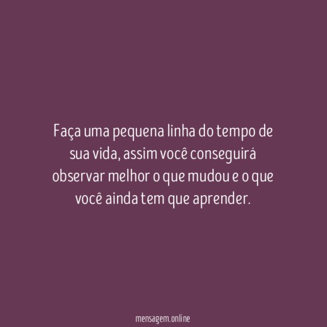 Linha do tempo