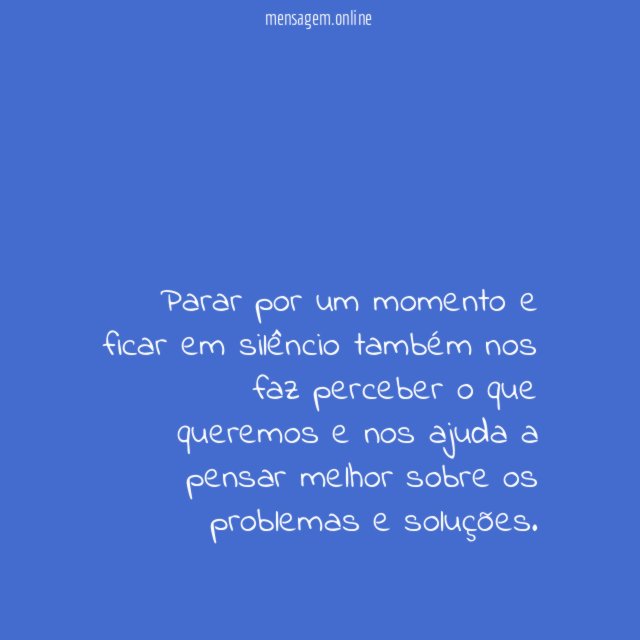 Atividades introspectivas