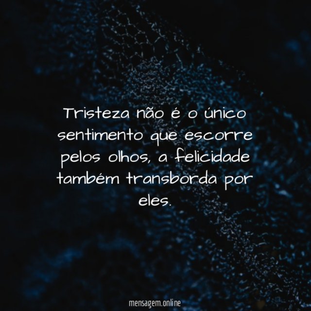 O que transborda