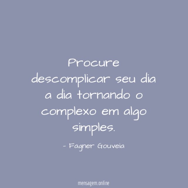 Simplicidade