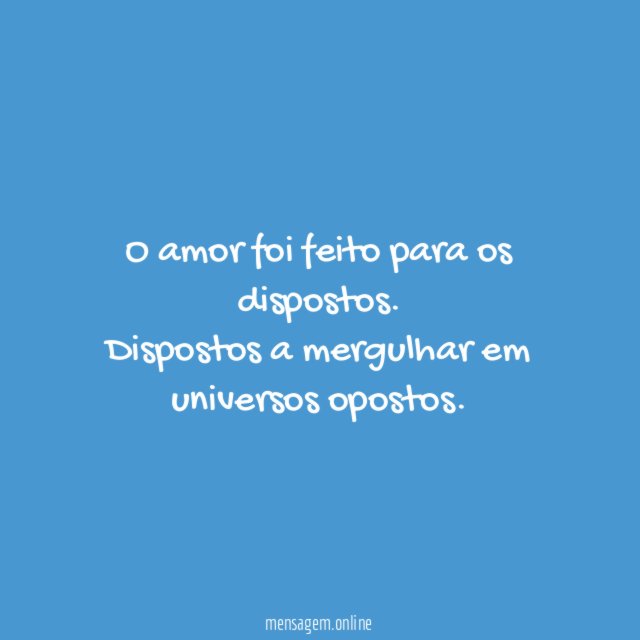 Mergulhe em mim
