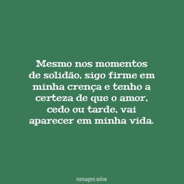 Solidão