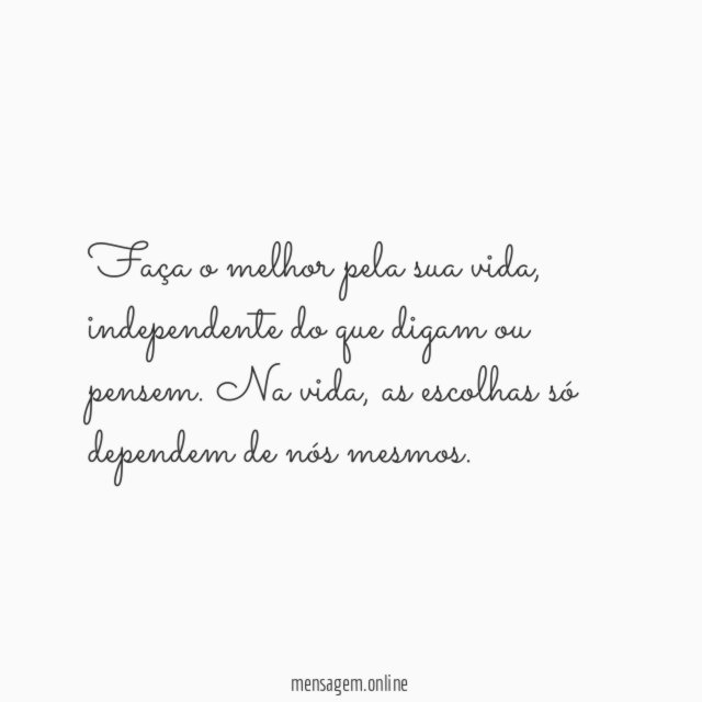 Escolha o melhor para você