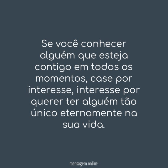 Casar por interesse