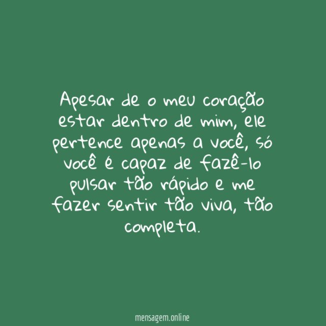Meu coração é seu