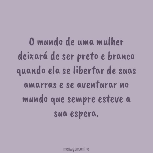 Mundo de mulher
