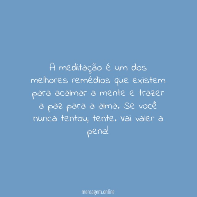 Meditação