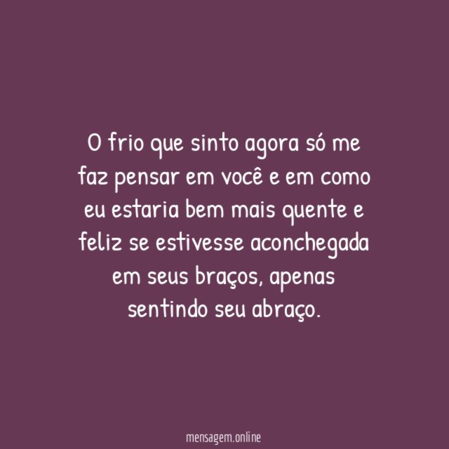 Seu abraço