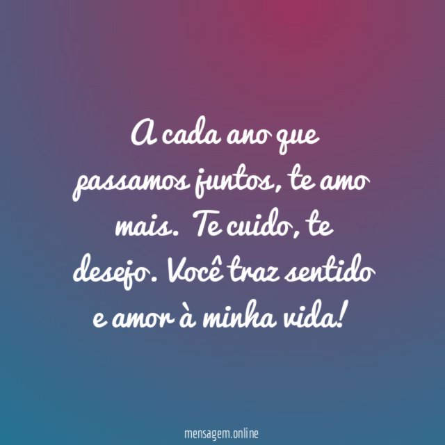 Amo cada vez mais