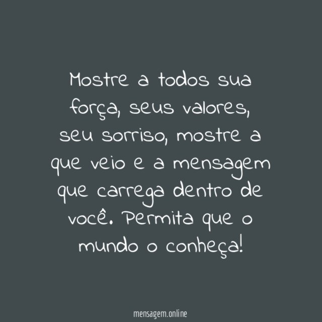 Muito prazer