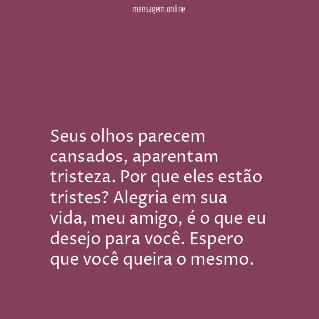 Olhos tristes