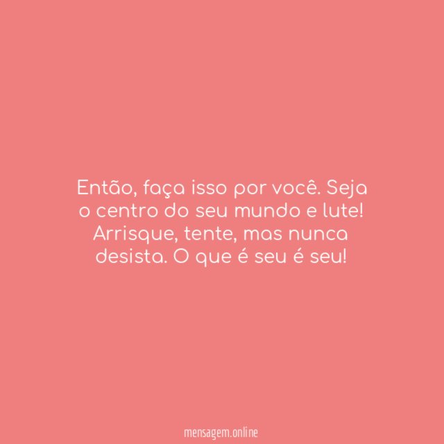 Quer vencer?