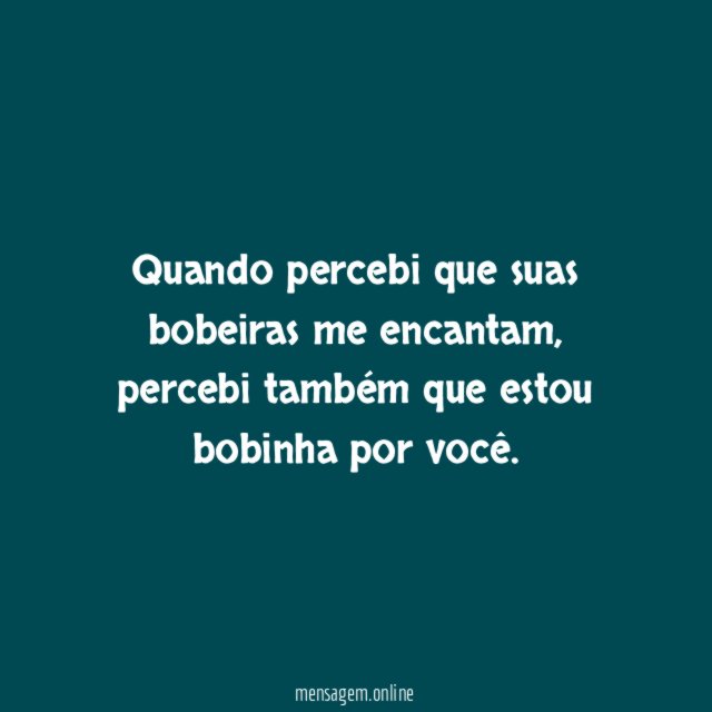 Cheia de bobeira