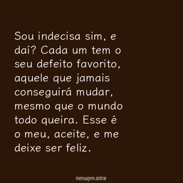 Meu defeito favorito