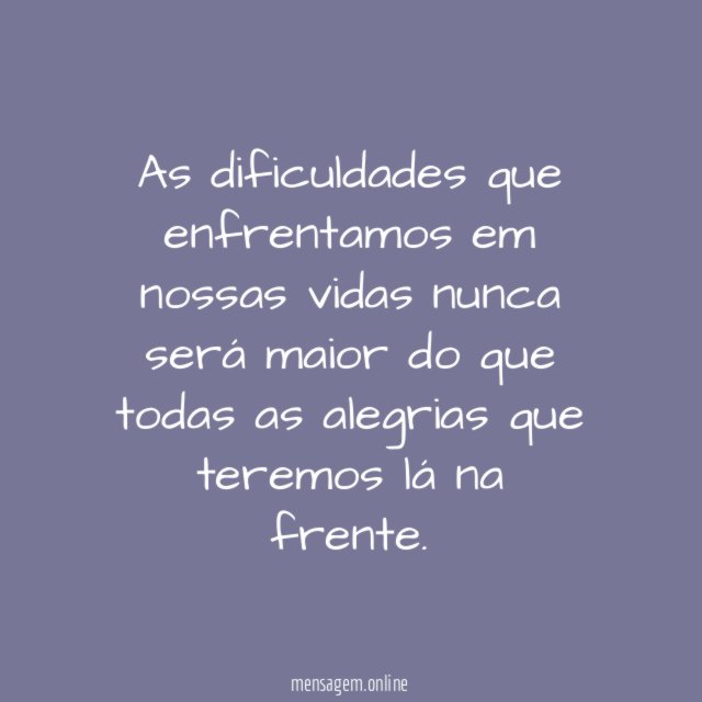 Alegria sempre