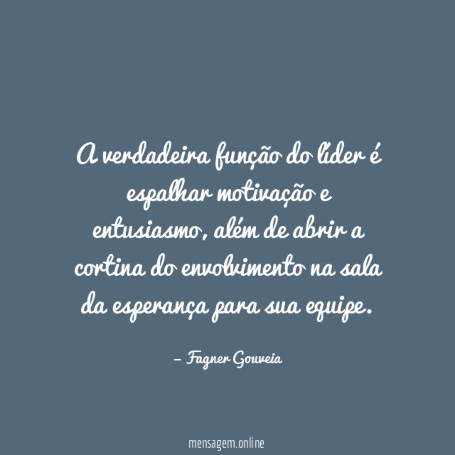 Espalhar motivação