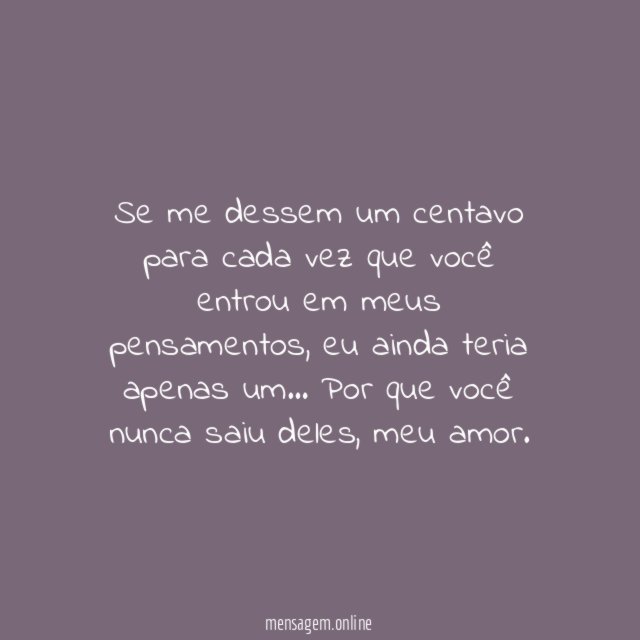 Pensamentos
