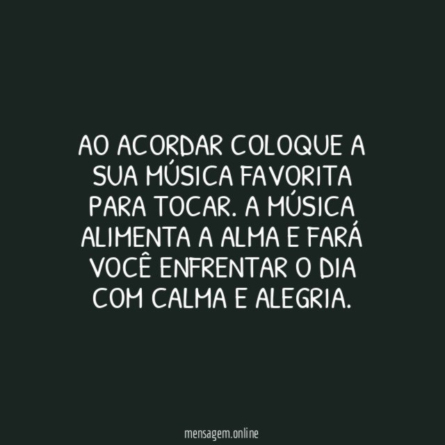 A vida é música
