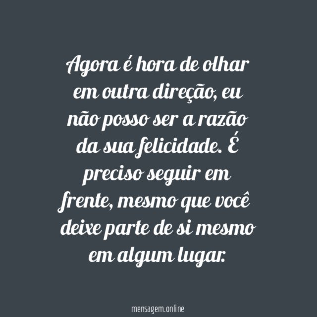 Olhar em outra direção