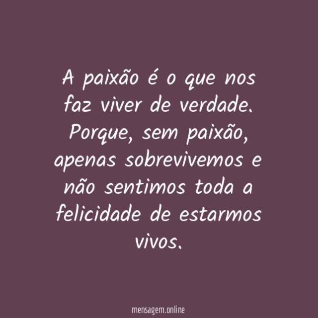 Viver ou sobreviver
